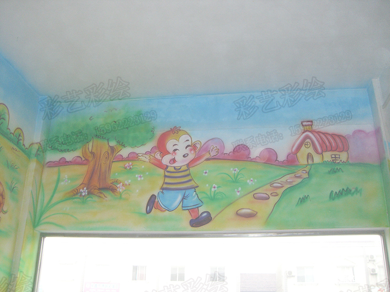 蘇州噴畫,蘇州墻體彩繪,蘇州墻繪