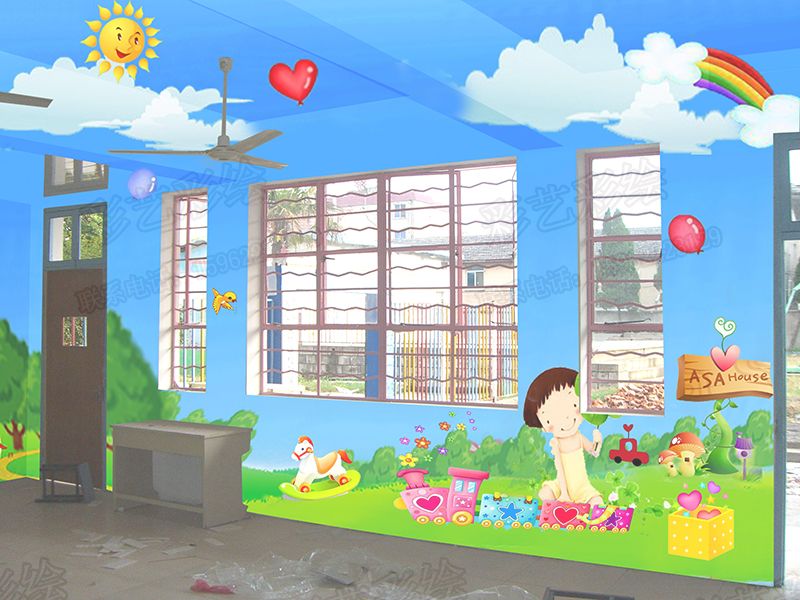 蘇州噴畫,蘇州墻繪,蘇州壁畫